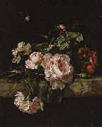 Willem van Aelst Group of flowers Spain oil painting artist
